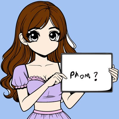 realistic pretty girl holding blank sign
