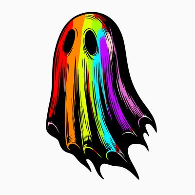 realistic creepy ghost