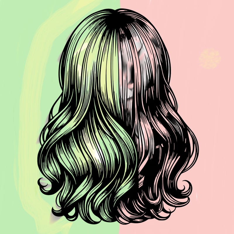 hair relistic  girl