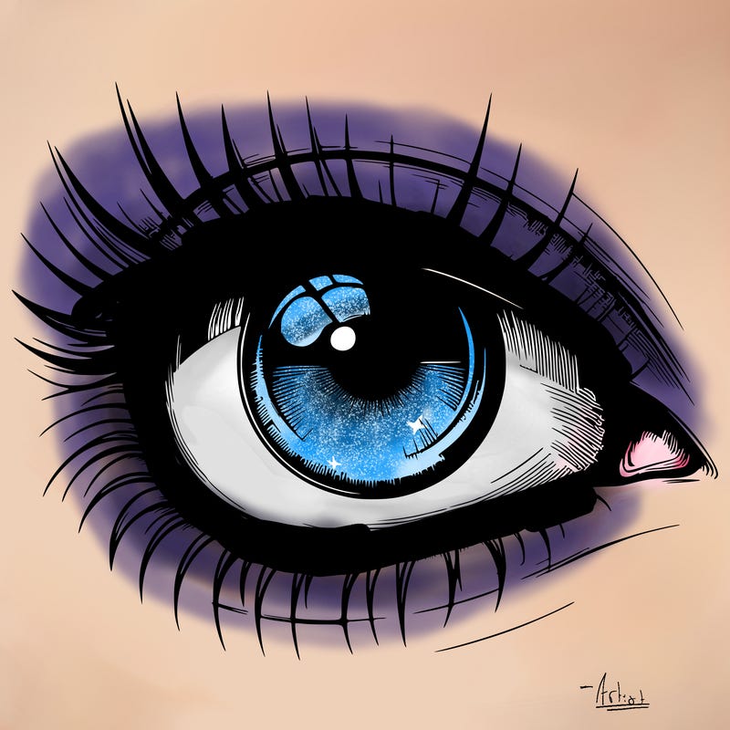 realistic eye