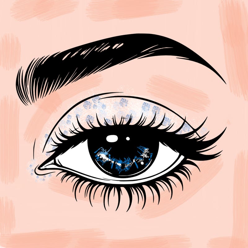 eye closed realistic