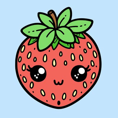 cute strawberry