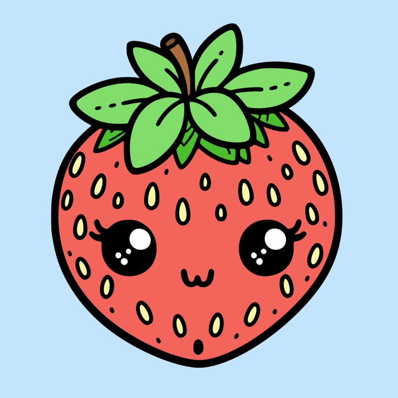 cute strawberry