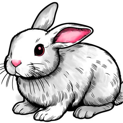 realistic bunny