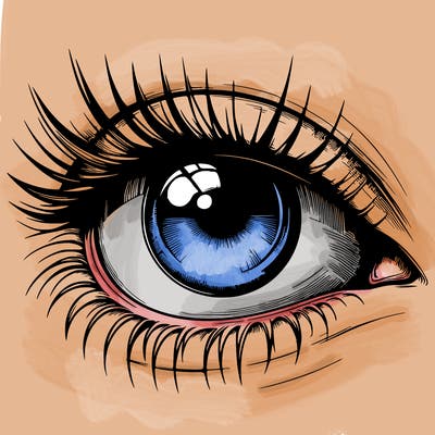 realistic eye