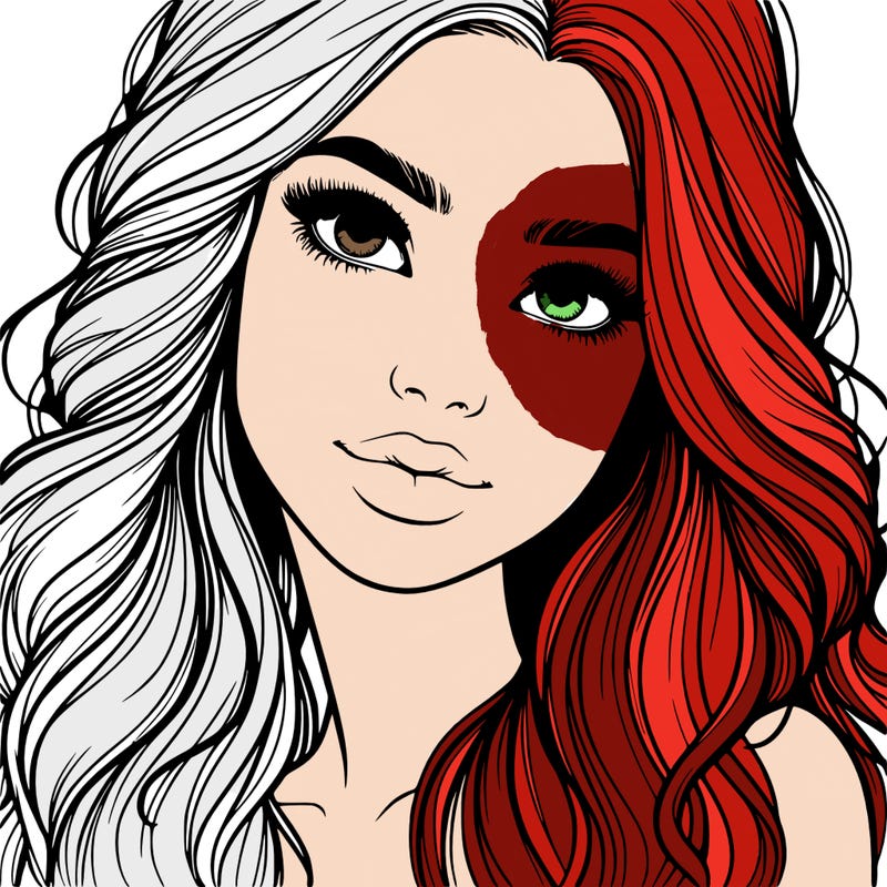 beautiful realistic girl