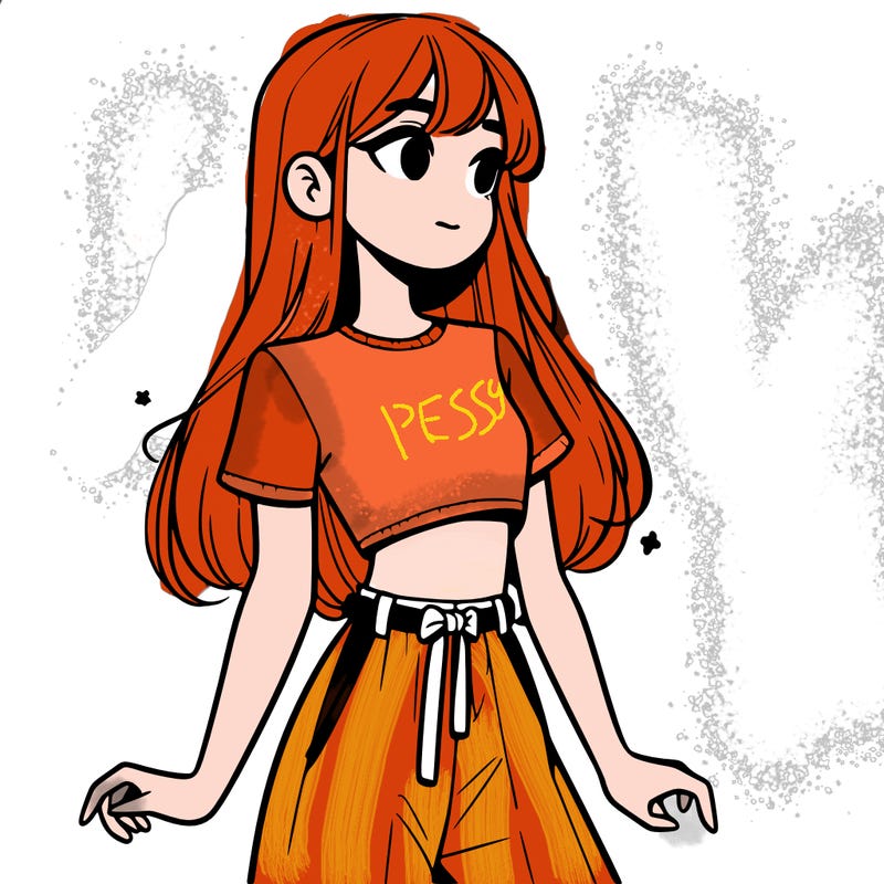 girl in a cute crop top