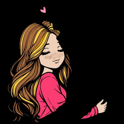 a realistic couple boy and girl hugging and kissing