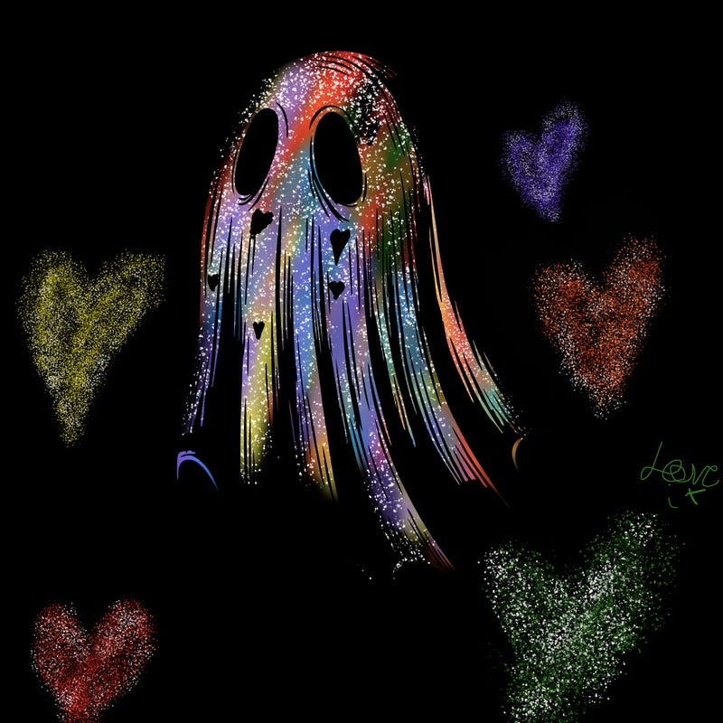 realistic creepy ghost