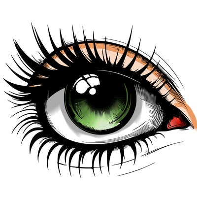 realistic eye