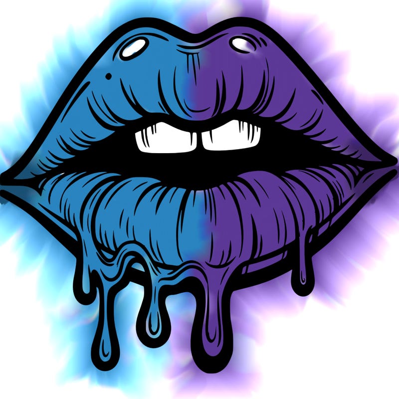 lips that look realistic and drip