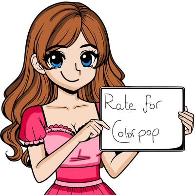 realistic pretty girl holding blank sign