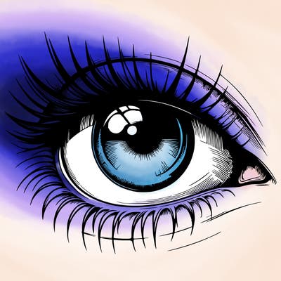 realistic eye