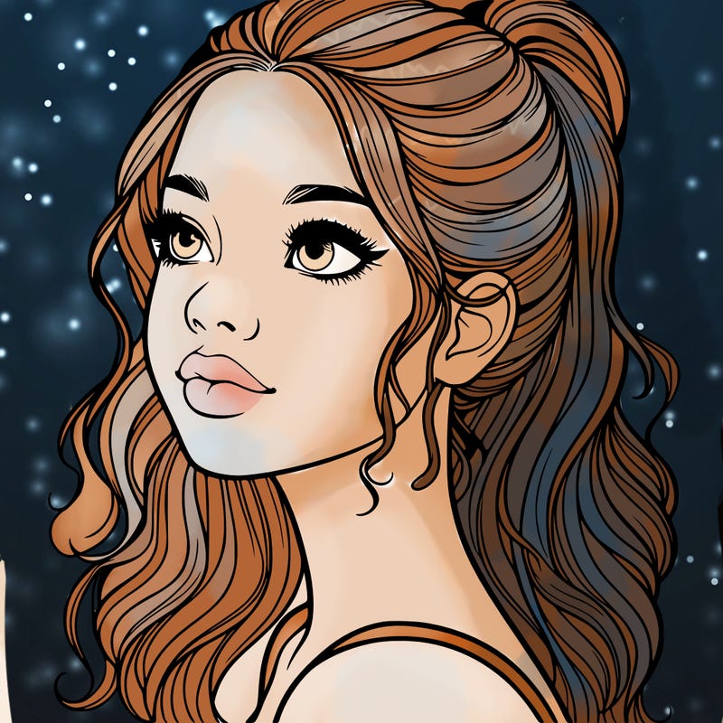 beautiful realistic girl