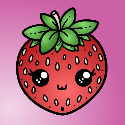 cute strawberry