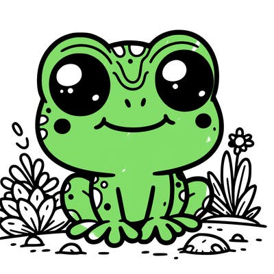 cute frog