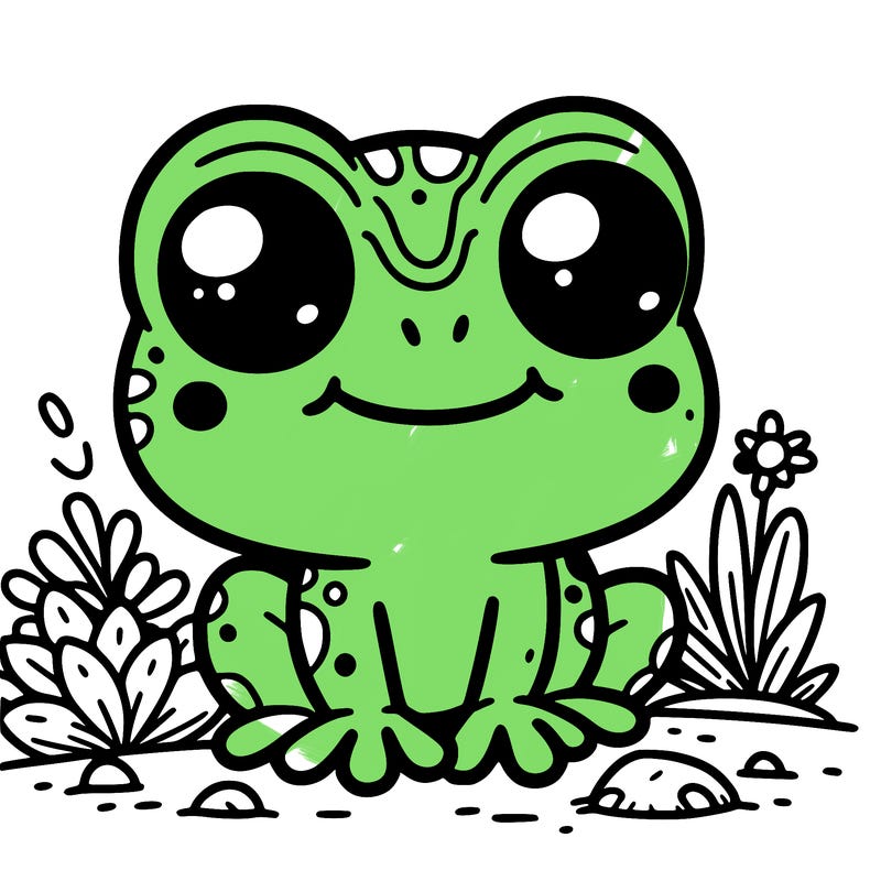 cute frog