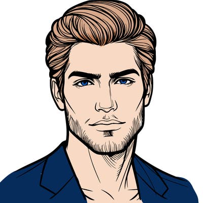 handsome man