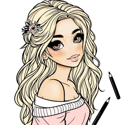 pretty realistic girl