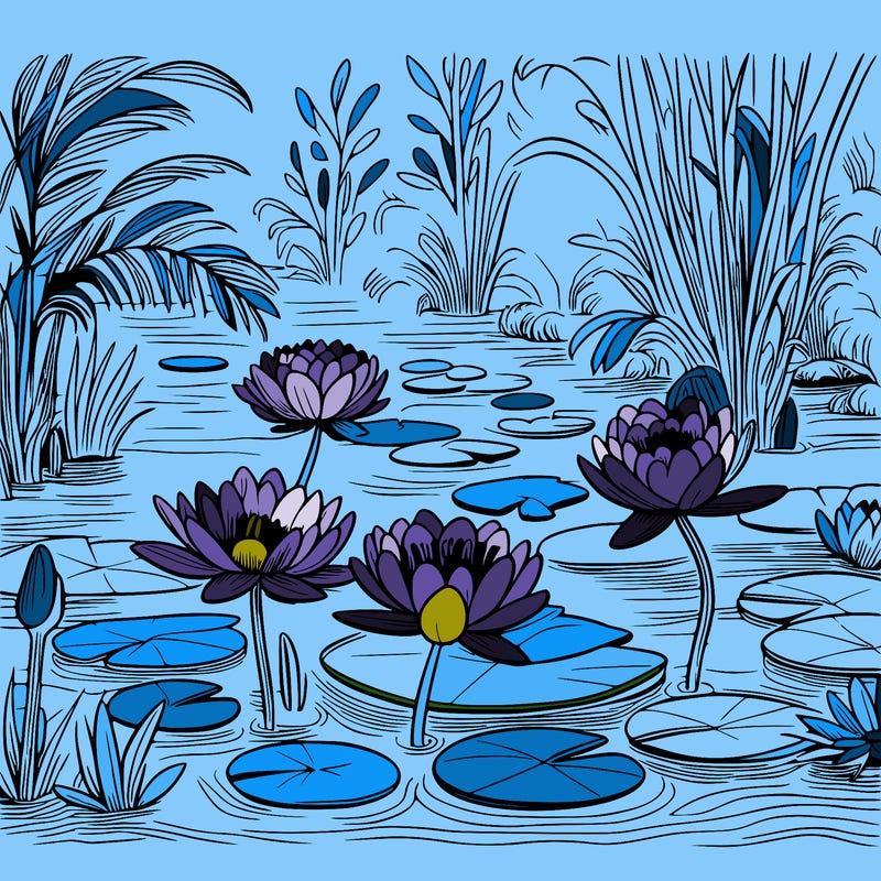 monet's water lilies