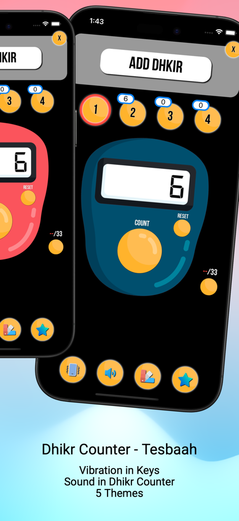 Dhikr Counter - Tasbeeh - Reference App | MWM