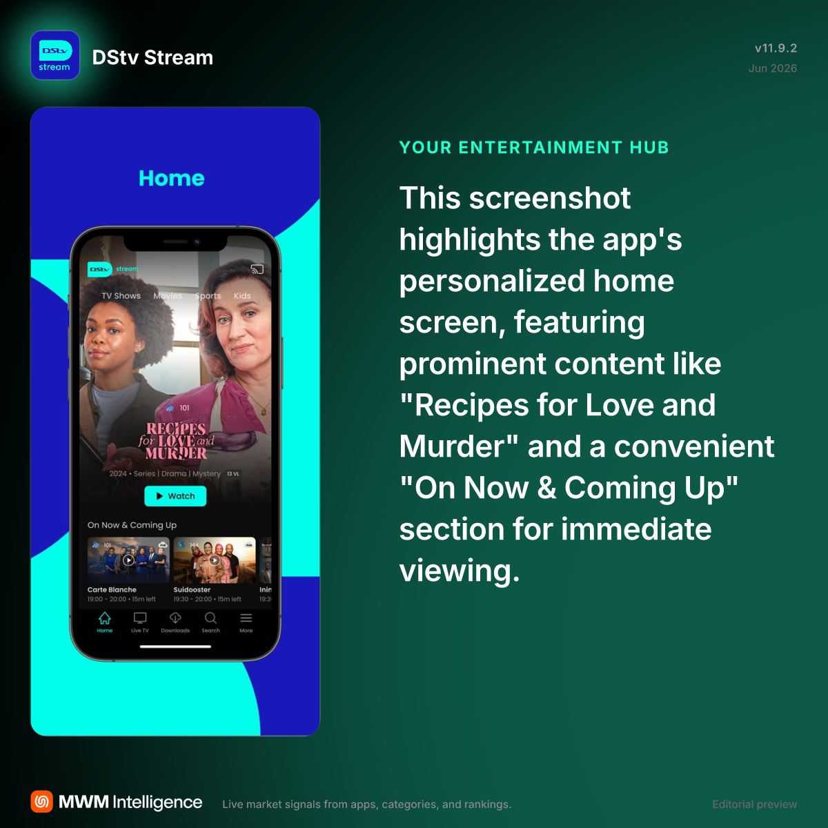 DStv Stream - Entertainment App | MWM