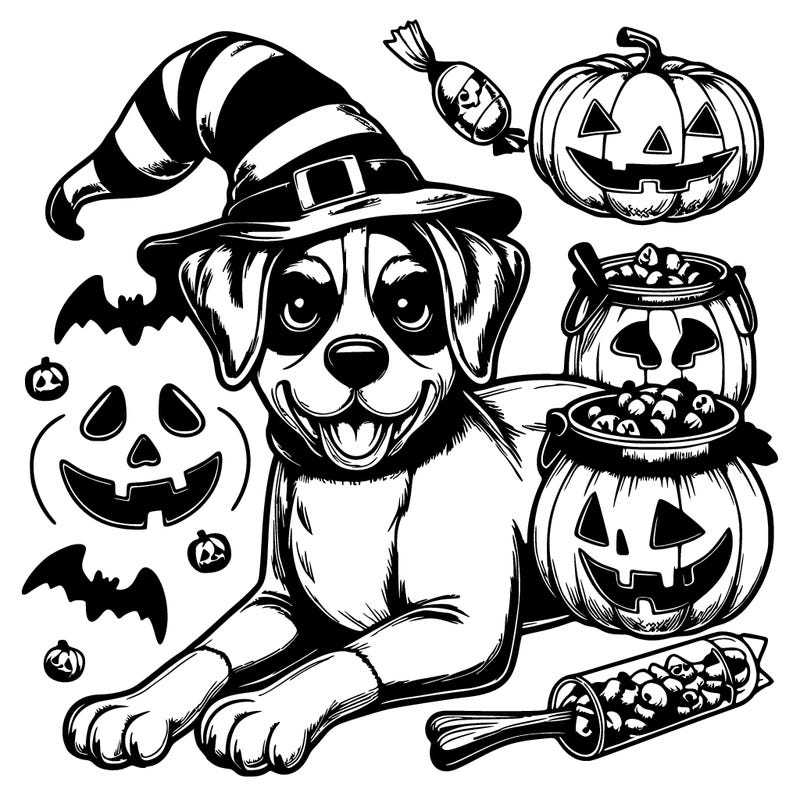 realistic dog halloween stuff