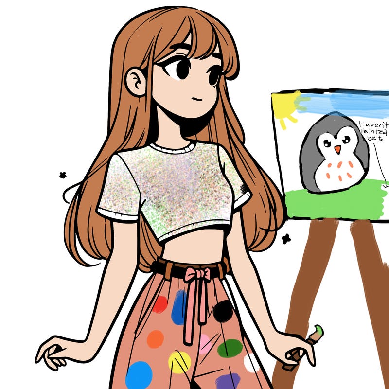 girl in a cute crop top