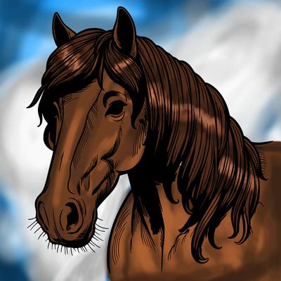 horse realistic