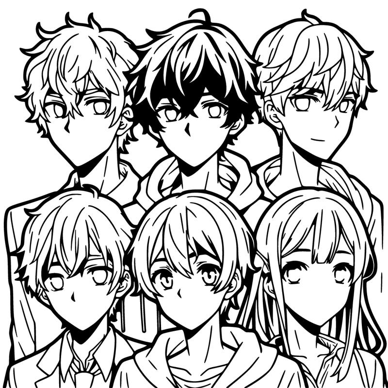 people anime