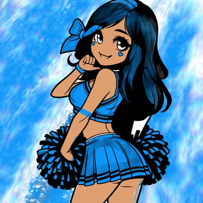 realistic cheerleader