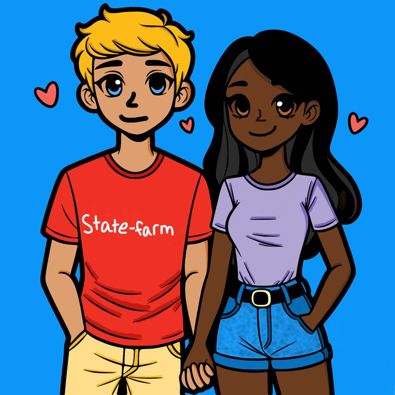 boyfriend and girlfriend