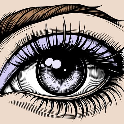 realistic eye
