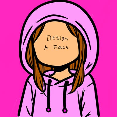 faceless girl in a hoodie