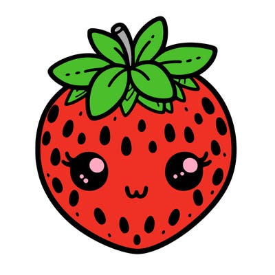 cute strawberry