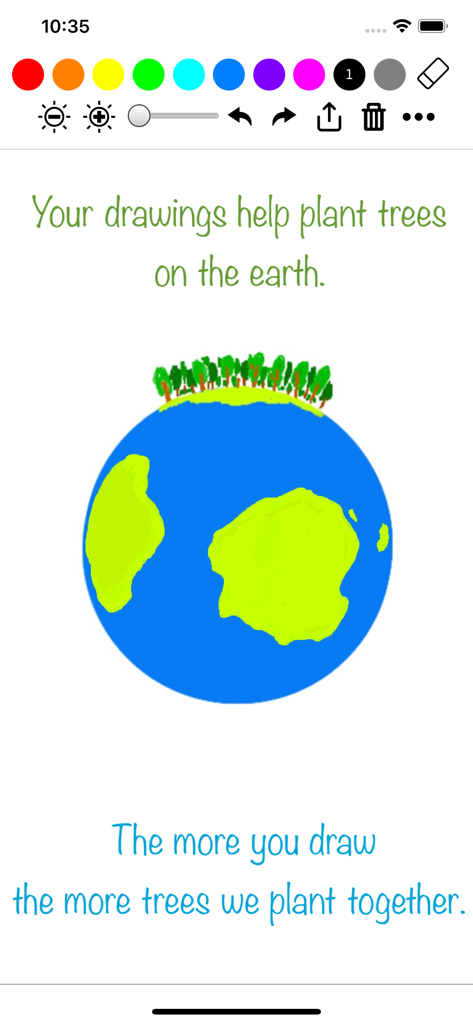 Super Simple Draw Premium | Minimalist Sketching to Plant Trees