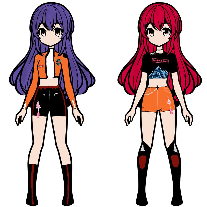 blank anime body