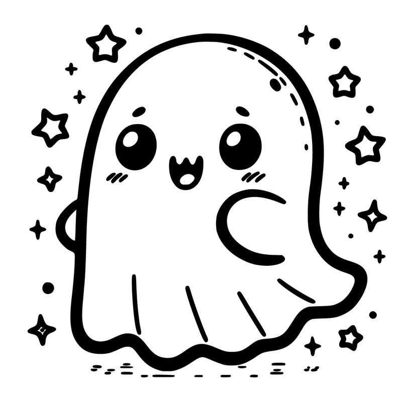 cute ghost
