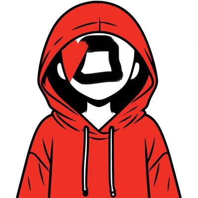 faceless girl in hoodie