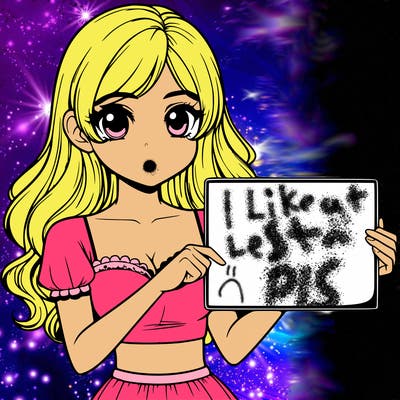 realistic pretty girl holding blank sign