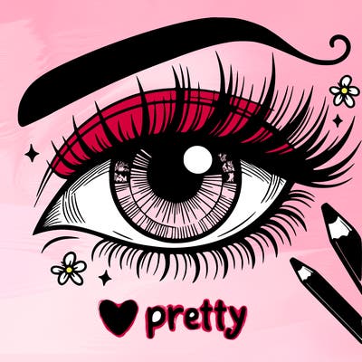 pretty eye