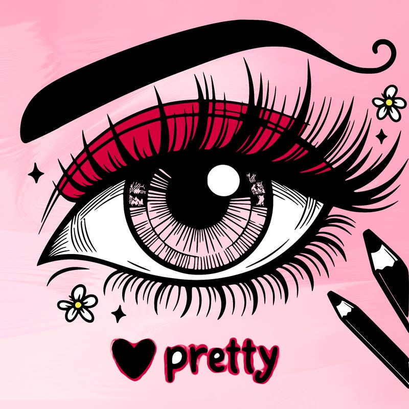 pretty eye