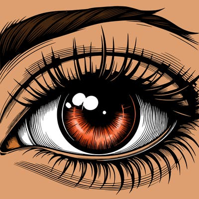 realistic eye