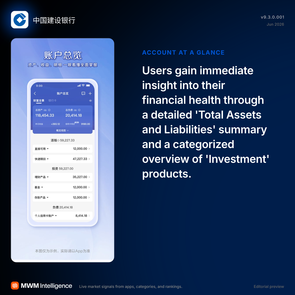 中国建设银行- Finance App | MWM