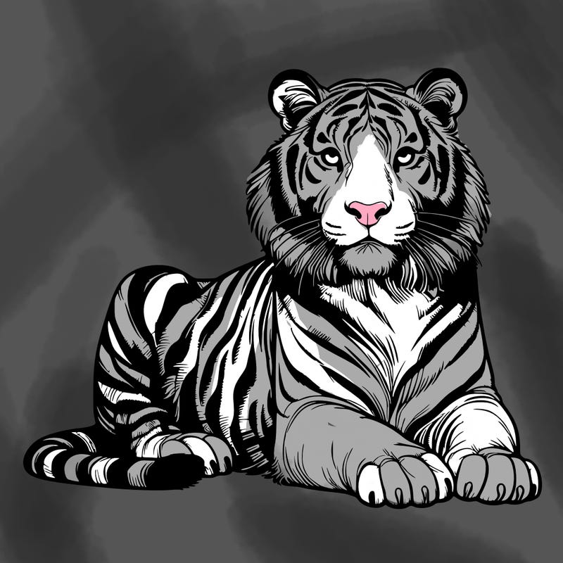 realistic tiger