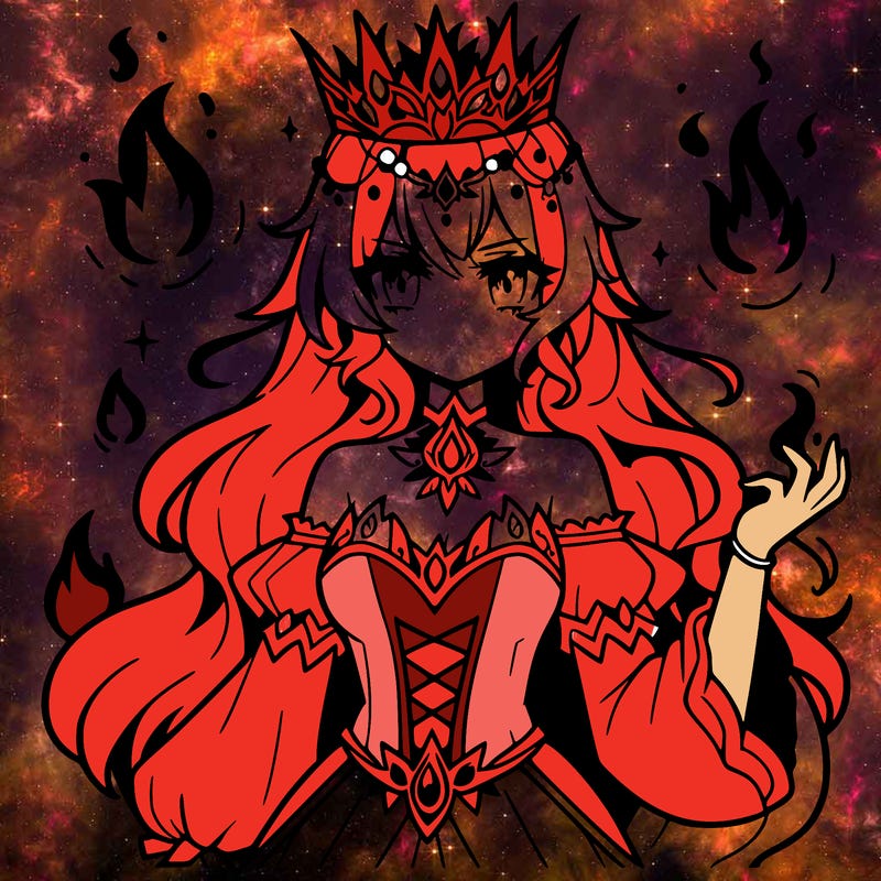 manga fire queen
