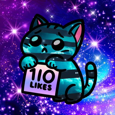 a cat begging for 10 likes