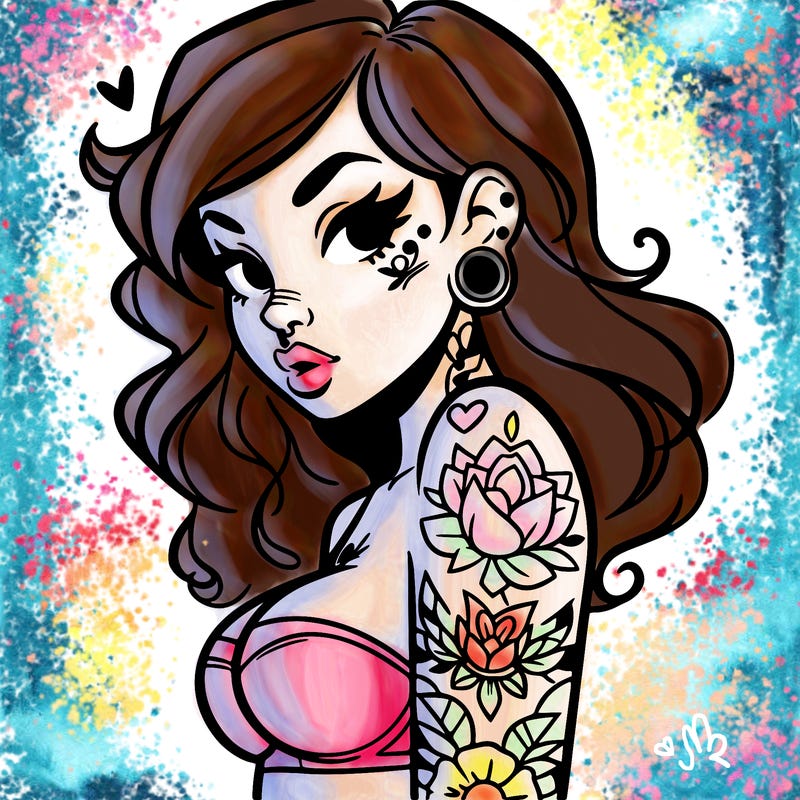 tattoo girl