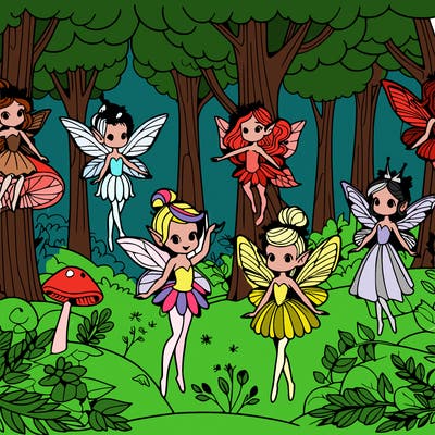 fairies forest