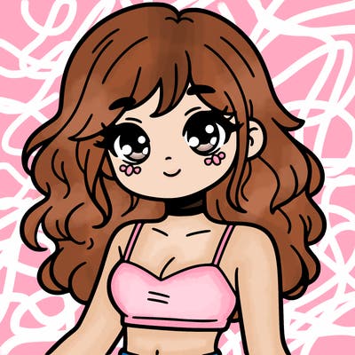 girl in a cute crop top